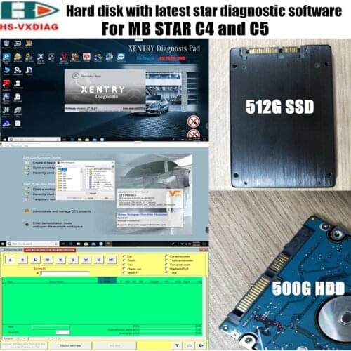 2020 car diagnostic tool software Xen / ter Das EPC wis vediamo DTS Monaco pl74 HHT for Benz MB star C4 / C5 Support SCN online