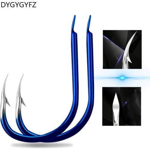 DYGYGYFZ 100pcs/lot Carbon Steel Fishing Hooks 1#-10# Jig Head Crank Barbed Hook for Soft Worm Bass Fish Tackle Fishing Hooks