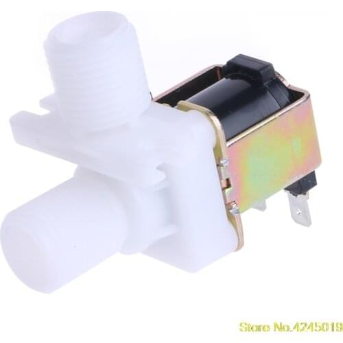 High quality DC 12V Electric Solenoid Valve Magnetic N/C Water Air Inlet Flow Switch 1/2" Hot