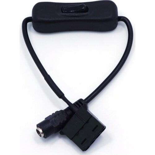 A Round of Connection DC 12 V Power Adapter Computer Case CPU Fan Is Big 4 Pin Line Switch, Line Processing