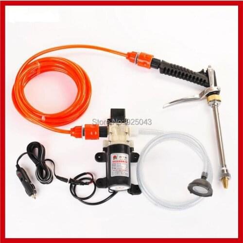 New cigarette socket high pressure 12v 45w car wash device Tool Car washer Water pump with washing cleaning machine