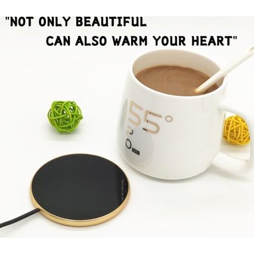 USB Electric Powered Cup Warmer Heater Pad Hot Plate Coffee Tea Milk Mug Heating Coaster Household Office Desktop Supplies