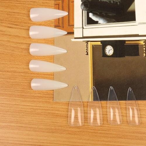 Full Cover Ballerina Stiletto Fake Nail Multiple styles Art Tips Traceless Acrylic False Nails Salon Desigh Accessories Tool
