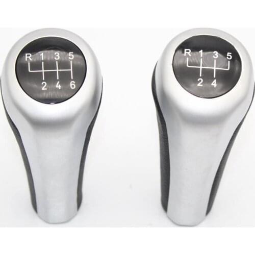 For BMW 1 3 5 6 Series E46 E53 E60 E61 E63 E65 E83 E90 E91 E92 X1 X3 X5 M Chromed Matte Carbon Fiber Gear Shift Knob
