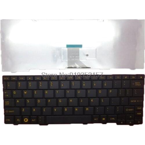 US Laptop Keyboard For Toshiba For Satellite AC100 AZ100 AC100-01B AC100-10D AC100-10U AC100-10Z English black new