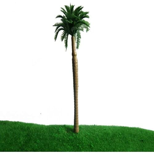 1/100 5CM Model Palm Tree. Architectural Model Making Trees For Scale Train Scenery Street Layout
