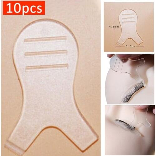 10pcs/Set Eyelash Lashes Lifting perm Y Comb Brushes Separating Tool