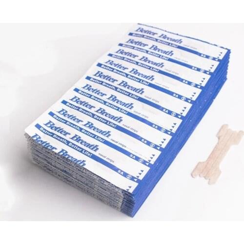 200 Pcs Nasal Strips Anti Snoring Better Breath Chinese Medical Herbal for Good Sleep Snoring Solution