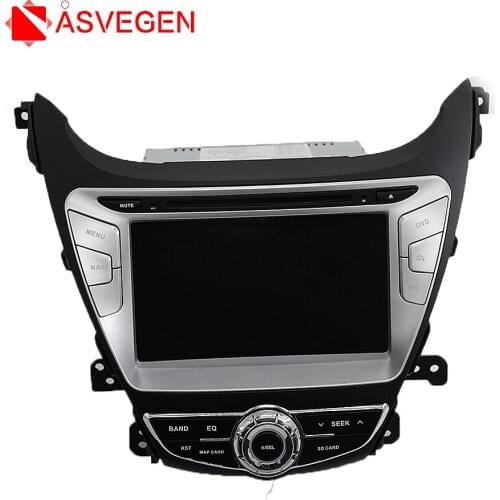 8'' Car Player For Hyundai ELANTRA 2014-2015 DVD Radio HD Touch Screen Radio Multimedia Player Car GPS Navigation Video Player