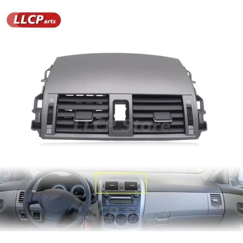 LLCP For Toyota Corolla Altis 2007 2008 2009 2010 2011 2012 2013 Car A/C Air Conditioning Air Vent Outlet Panel Grille Cover