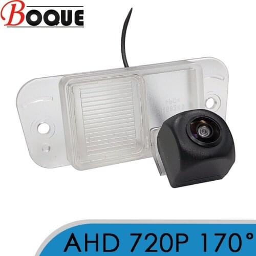 BOQUE 170 Degree 1280x720P HD AHD Car Vehicle Rear View Reverse Camera for Micro for SsangYong New Actyon Nomad 2006~2018