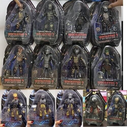 Predator Figure Celtic Masked Scar Predator Shaman Snake Boar Guardian lost City Hunter Snake Water Scout Stalker Neca Aliens
