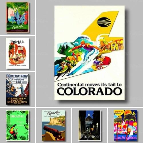 Nordic Style Painting Modular Scenery Parrot Flower Plant Sea Canvas Poster Print HD No Frame Picture Decor Home Room Wall Art