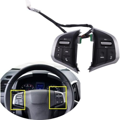 Multifunction Steering Wheel Audio Control Button Switch Cruise Speed Control for Isuzu D Max Mux for Chevy Trailblazer