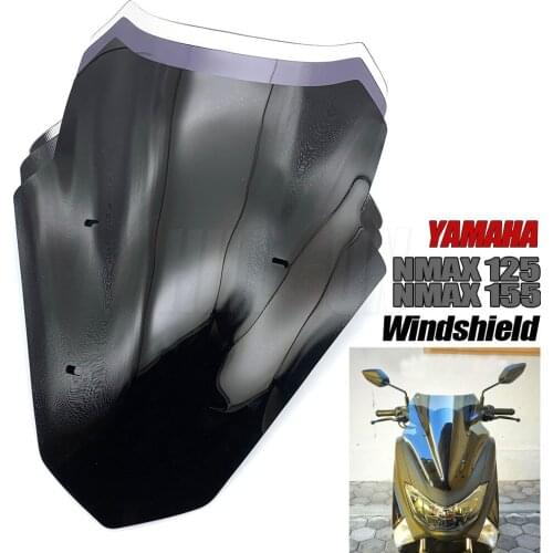 Motorcycle Touring Sports WindScreen Windshield Visor Deflector Fit For YAMAHA N-MAX 155 2020 2021 NMAX 155 N-MAX155 NMAX155