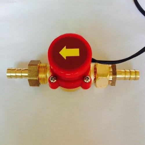 Water flow sensor switch water pump protection switch pressure controller circulation pump sensor laser signal switch brass 20mm
