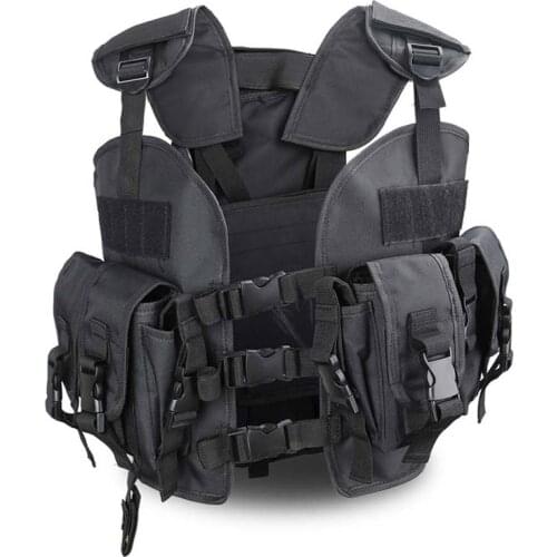 Adjustable Army Combat Protection Vest Tactical Hunting Airsoft Molle Vest Military Equipment Paintball CS Wargame Body Armor