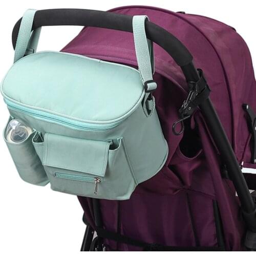 Baby Stroller Bag Large Capacity Diaper Bags Outdoor Travel Hanging Carriage Mommy Bag Infant Care Organizer