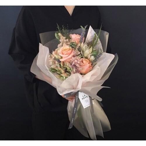 20PCS/Lot Solid Color Matte Flower Wrapping Wedding Gift Clothing Paper Copy Tissue Paper DIY Candy Colors Flower Wrapping