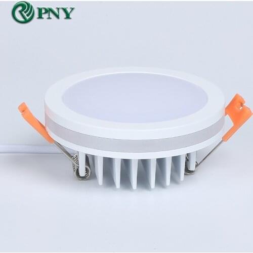 Recessed LED Downlight Aluminum Ceiling Spot Light High Quality Waterproof Down Lights For Bathroom 220V 10W 15W 20W Indoor Lamp