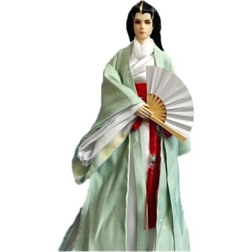 1/6 Figure Doll 1/4 1/3 BJD Clothes Ancient Costume Hanfu Samurai Outfit For BJD/SD OB27 SD13 Girl ID75 Strong Uncle Doll C1272