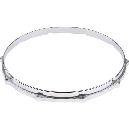 2pcs 14-inch Drum Hoop Ring Hardware Percussion Instrument Parts Accessories