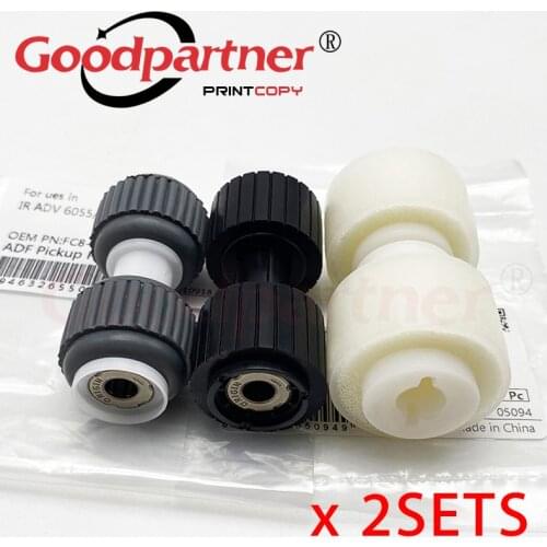 2X FB2-7777-020 FL2-9608-000 FC8-5577 Separation Pickup Feed Roller for Canon 6055 6065 6075 6255 6265 6275 C5030 C5035 C5045