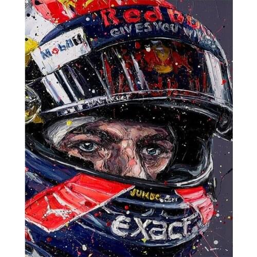 5D Diamond Painting F1 Racer Full Square Diamond Embroidery Kit Rhinestones Pictures Home Decor Mosaic Cross Stitch