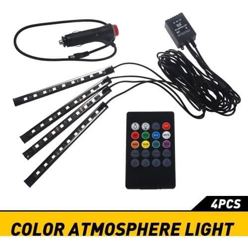 Atmosphere Lamp Car Interior LED Strip Ambient Light For Toyota Corolla Volvo XC60 XC90 S60 V70 S80 S40 V40 V50 XC70 V60 C70 LED