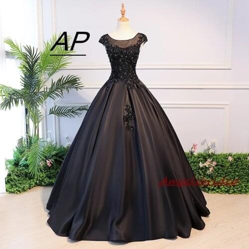 ANGELSBRIDEP New Arrive Ball Gowns Quinceanera Dress Top Appliques Vestidos De 15 Debutante Gowns Hollow Back Princess Gowns