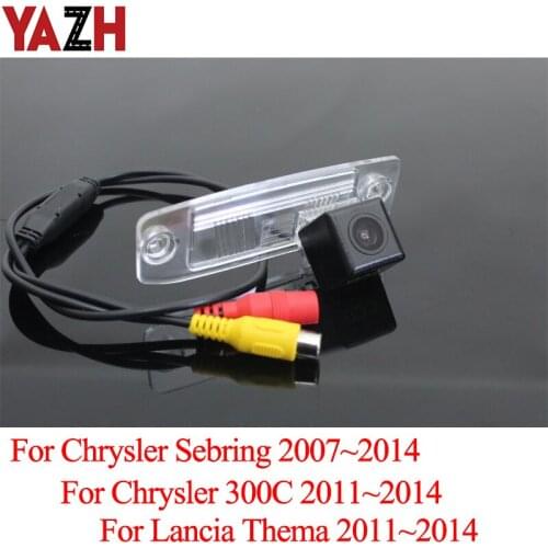 Wireless Night Vision Camera For Chrysler 300C Sebring 2007-2014 Auto GPS HD Wide Lens Angle BackUp Park Camera For Lancia Them
