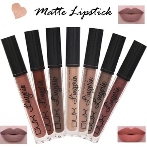 Lipgloss Matte Waterproof Lip Gloss Long Lasting Liquid Lipstick Brand Easy To Wear Lips Tint Ny Makeup Velvet Nyxed