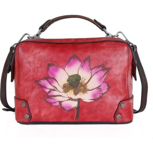 2020 New Leather ladies handbags hand Real cowhide handbags shoulder Bag Luxury Designer Women Leather Handbag Female Bag