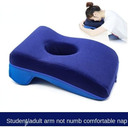 Summer Prone Sleep Pillow Memory Foam Children and Students Throw Pillows Office Nap Pad Soft Comfortable Household Supplies