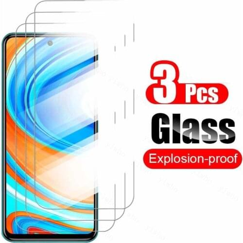 3Pcs Full cover Protective glass For Xiaomi Redmi Note 9 Pro 9S 8 8T 10 10S Screen Tempered Glass For Xiaomi Redmi 9 9A 9C glass