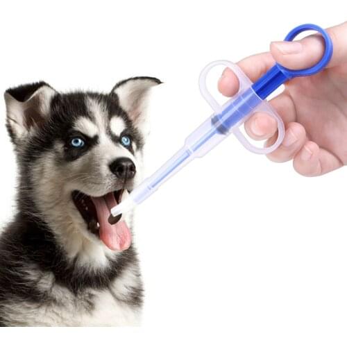 1PCS Pet Syringe Tablet Pill Gun Piller Push Dispenser Medicine Water Milk Syringe Dog Cat Tube Feeder Tools Dog Accessories