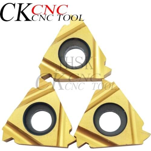 10pcs 16IR 2.5ISO SMX30 Thread Turning Tool Carbide Insert CNC Turning thread blade Slotting Thread Tool 16IR 2.5 ISO tools