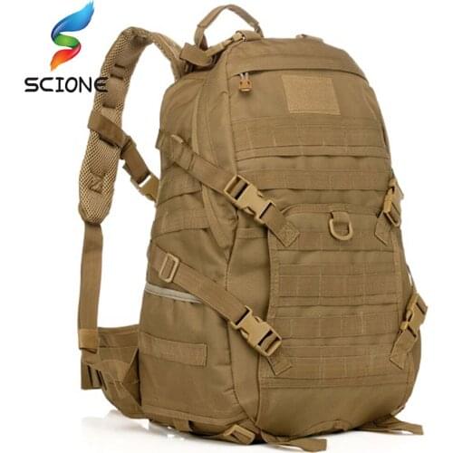 40L Outdoor Tactical Molle Backpack Military Rucksacks Waterproof Sport Travel Camping Hiking Trekking Hunting Bags XA309Y