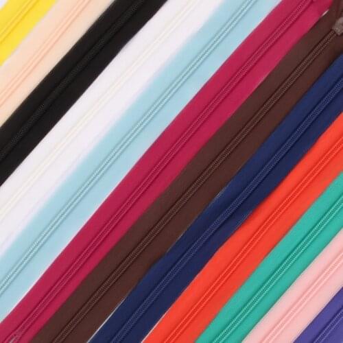 50 Assorted CONCEALED INVISIBLE NYLON ZIP SEWING CRAFT CLOSED END ZIPPERS 7"