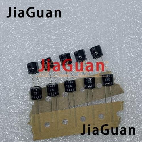 50PCS RUBYCON yxg 480UF 8V 8X7.5MM electrolytic capacitor YXG 8V480UF high frequency low resistance long life 480uF/8V