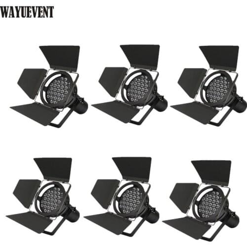 6pcs /Lot High Power 31x10w 6500K White Stage DMX Auto Car Show Lamp Led Motor Exhibition Par Can Car Show Lights