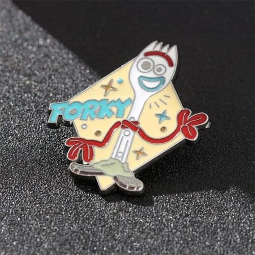Anime Cosplay Brooch Prop Metal Enamel Pin Men Bag Clothes Lapel Pins Badge Jewelry Kids Gift