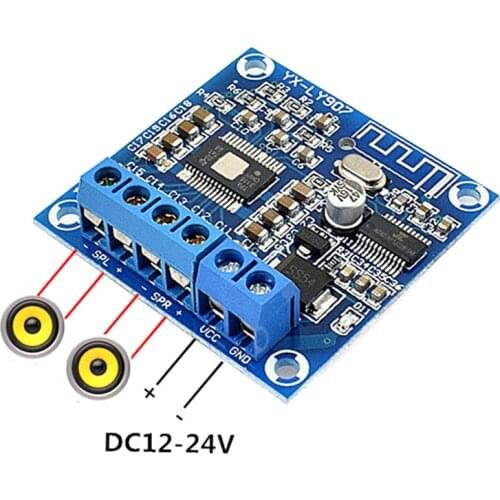 50W*2 TPA3116D2 Bluetooth 4.2 Power Digital Audio Amplifier bluetooth speaker Module TPA3116 amp 2.0 Channel Stereo Amplifier
