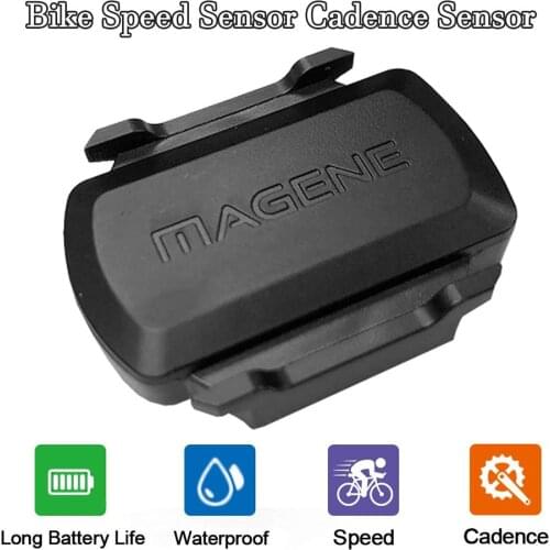 Bike Speed Sensor & Cadence Sensor Dual-mode Wireless Pedaling Speed Sensor 2 In 1 For GARMIN/Bryton/Igpsport Bicycle Computer