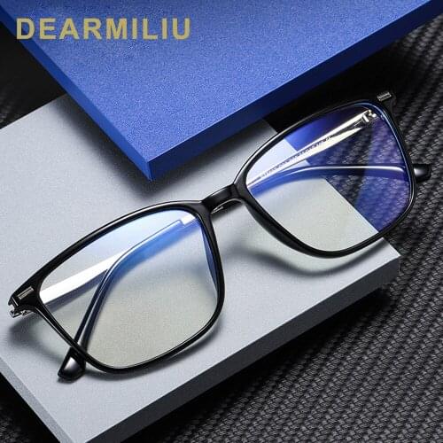 DEARMILIU 2020 new Blue light blocking glasses Flat mirror Classic Glasses for men and women Reading computer gafas 6912