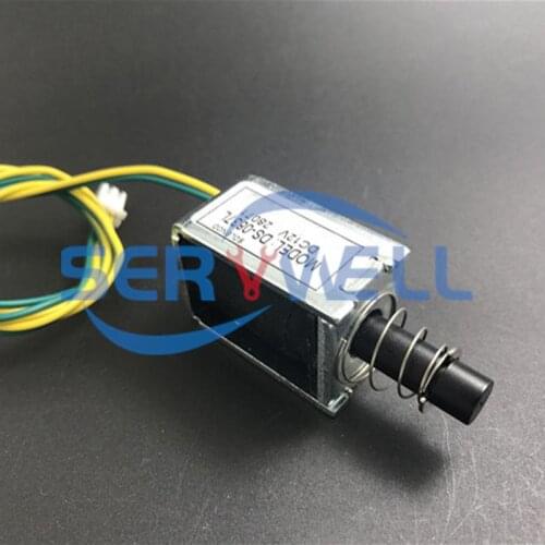 0837L-06K DC6V 0.15A 5mm 20g 0.9W First Stroke Push Solenoid Electromagnet 26*20*53.2mm