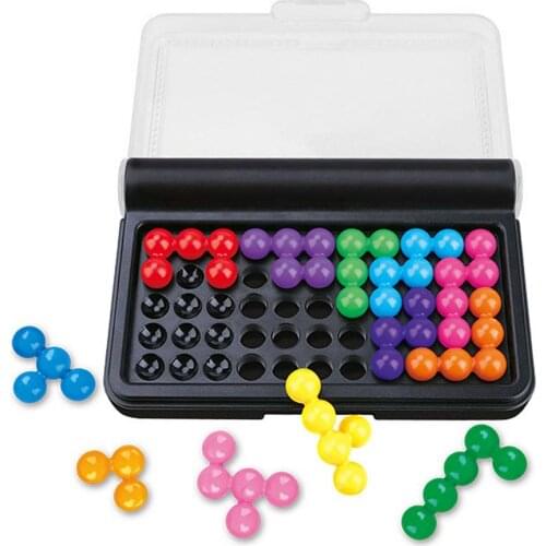 Logical Mind Game Wisdom 3D Pyramid Plate Challenges Puzzle IQ Development Educational Toys For Children Kids Brain Teaser Toys