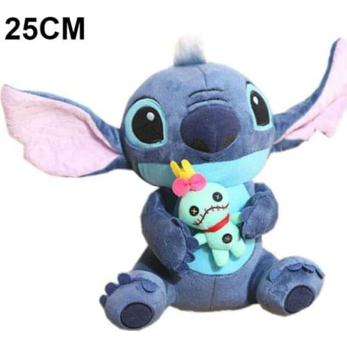 Hot Kawaii Stitch Plush Doll Toys Anime Lilo And Stitch Stuffed Doll Cute Stich Plush Doll Kids Birthday Gift children toy Hot
