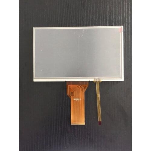 New 7inch TFT LCD screen display panel with resistive touch panel 400 nits brightness 165X100 mm