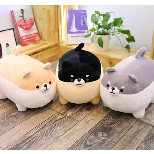 New 40 adorable shiba Inu stuffed toys stuffed animals Corgi stuffed pillows adorable childrens Christmas gift